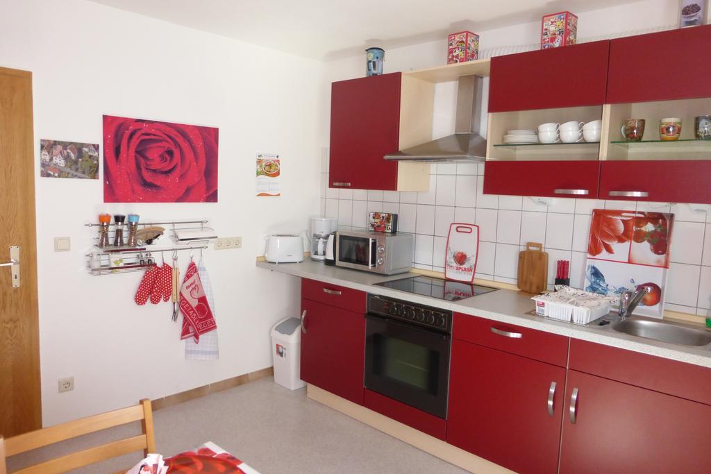 Ferienwohnung Grebner Schalkau Buitenkant foto